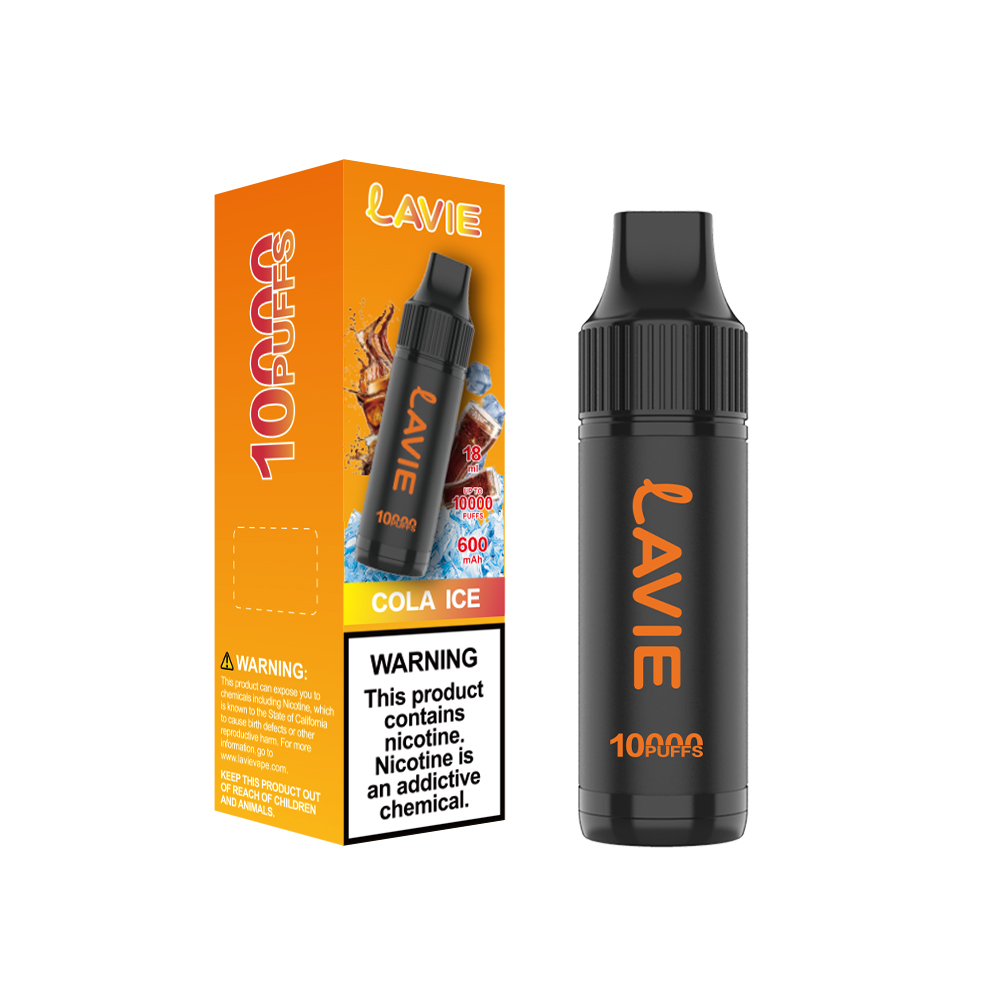 LAVIE 10000 Puffs Rechargeable Disposable Vape, Type-C Charging, Unique Paintbrush Shape - Image 10
