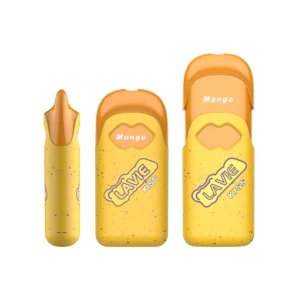LAVIE KISS 8000 Puffs Replaceable Pod Kit (1 Battery + 1 Pod), Unique Sexy Lips Shape Disposable Vape
