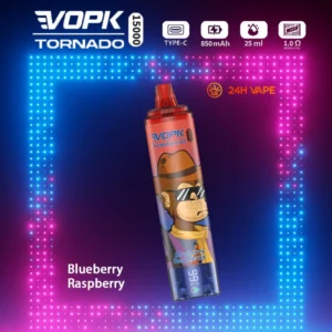 Alternative view of VOPK Tornado 15000 Puffs Original Disposable Vape Pen , PC Frosted Sticker Styling