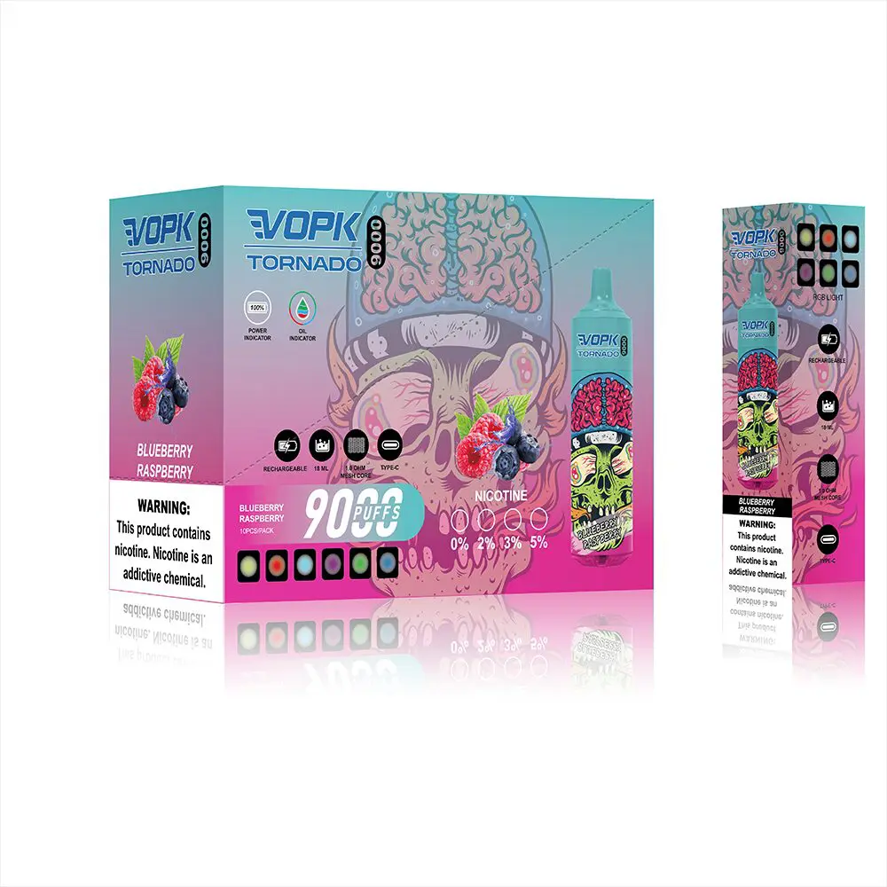 VOPK Tornado 9000 Puffs New Original Disposable Vape Pen - Image 10