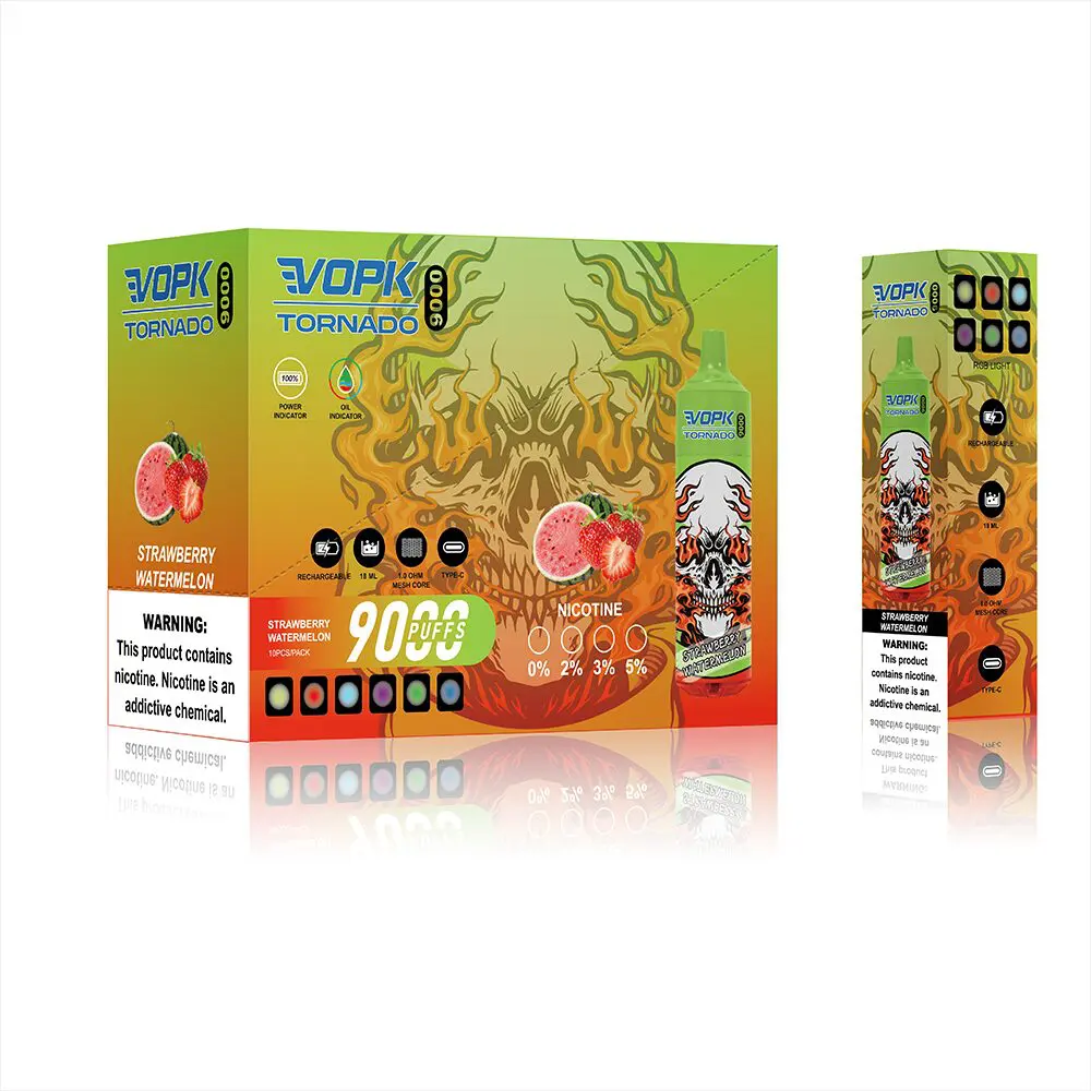 VOPK Tornado 9000 Puffs New Original Disposable Vape Pen - Image 5