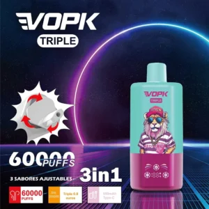 VOPK Triple 60000 Puffs Three Flavours In One Disposable Vape Pen