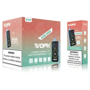 Alternative view of VOPK ULTRA 40000 Puffs Dual-Flavour RGB Screen Disposable Vape delivers long-lasting, customisable vaping for users prioritising outstanding endurance.