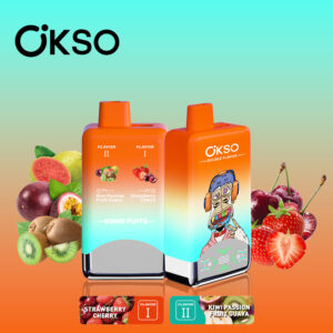 OKSO Double Flavor 60000 Puffs Disposable Vape, 650mAh Type-C Rechargeable, 50ml E-liquid, 0%/2%/3%/5% Nic Wholesale