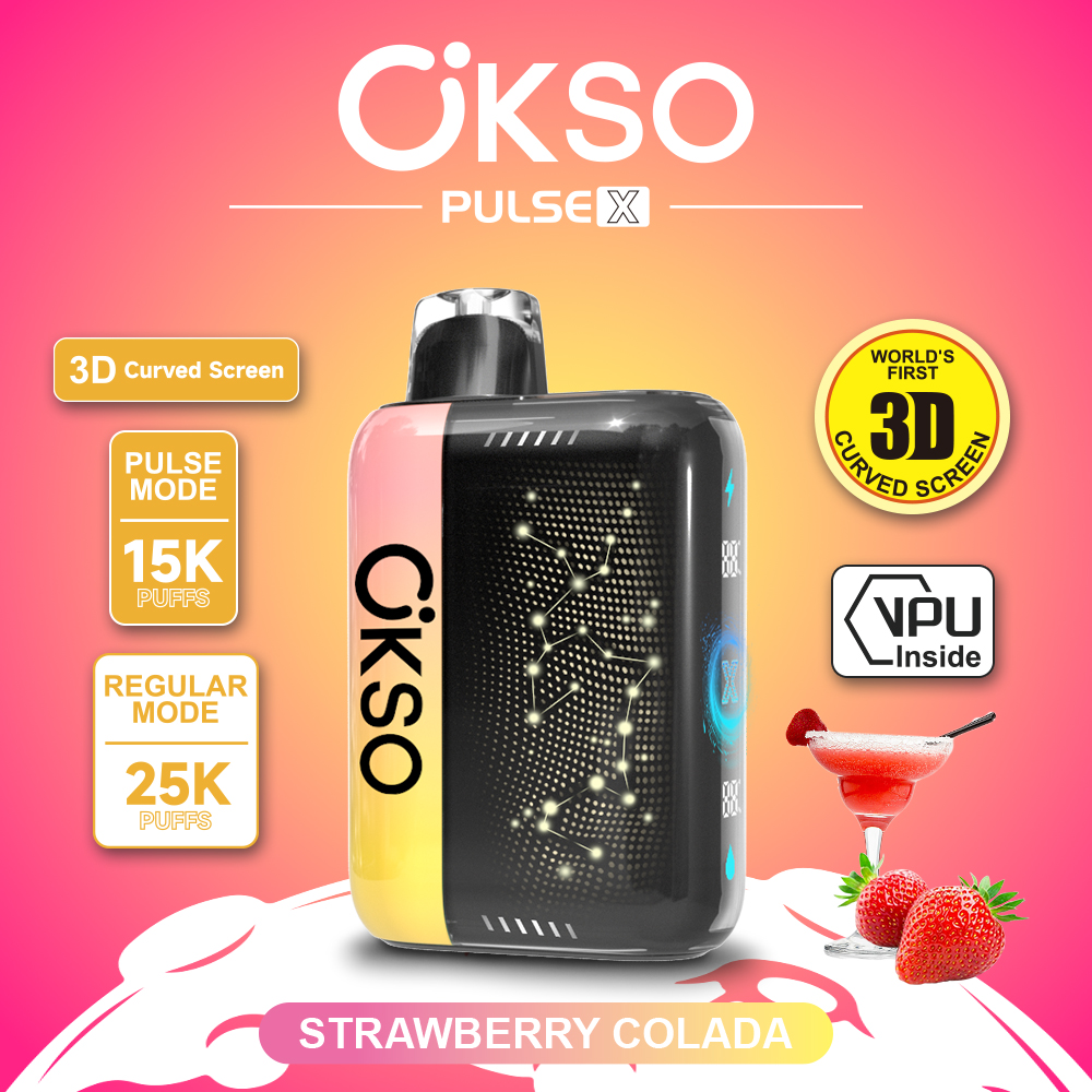 OKSO ELF BOX PULSE X 25000 Puffs ,3D Curved Smart Screen, AI Intelligent Power Adjustment, Dual Mesh Coil, Type-C Rechargeable, 0%/2%/3%/5% Nicotine Optional - Image 17
