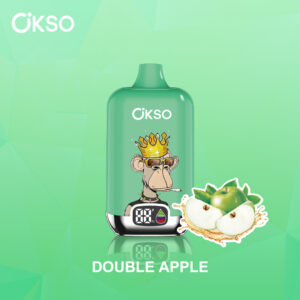 OKSO Elf Box Digital 12000 Puffs , Type-C Rechargeable, Digital Screen, Mesh Coil, 28 Flavors, 0%/2%/3%/5% Nicotine Optional