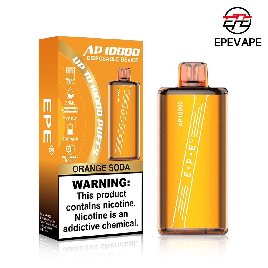 EPE AP10000 Puffs Disposable , Ergonomic Smooth Surface, Multiple Colors & 20 Premium Flavors - Image 4