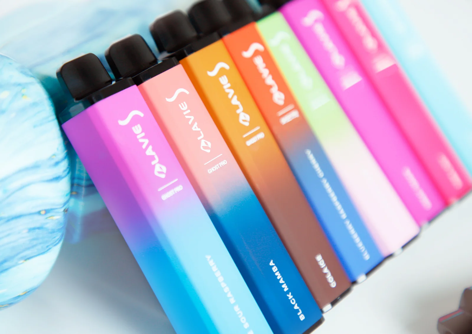 LAVIE Ghost Pro 5500 Puffs Disposable Vape, Trendy Compact Square Shape,Eliquid 12ml - Image 3