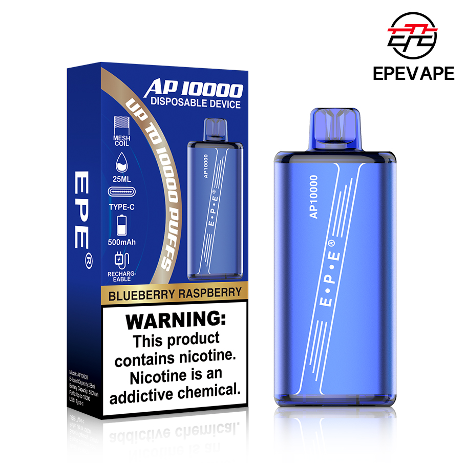 EPE AP10000 Puffs Disposable , Ergonomic Smooth Surface, Multiple Colors & 20 Premium Flavors - Image 5