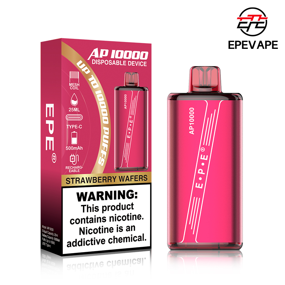 EPE AP10000 Puffs Disposable , Ergonomic Smooth Surface, Multiple Colors & 20 Premium Flavors - Image 6