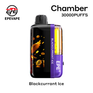 EPE Chamber 30000 Puffs Disposable , Rechargeable, LED Display, Bitcoin-Inspired Styling