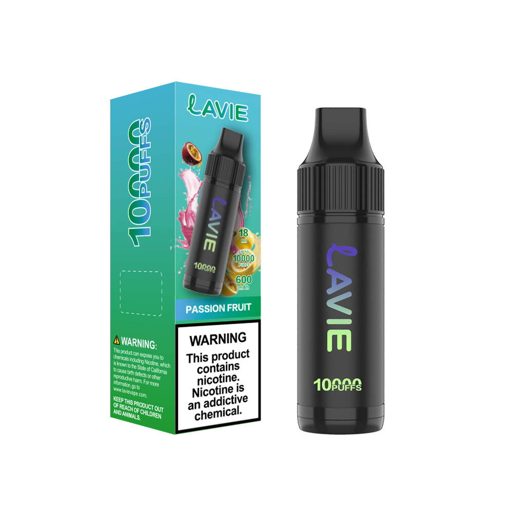 LAVIE 10000 Puffs Rechargeable Disposable Vape, Type-C Charging, Unique Paintbrush Shape - Image 5