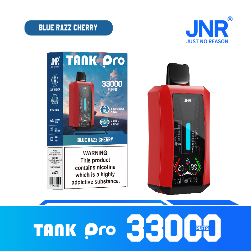 JNR TANK PRO 33000 Puffs Smart Vaping, Unmatched Freshness,Endless Enjoyment,Long-Lasting Vaping
