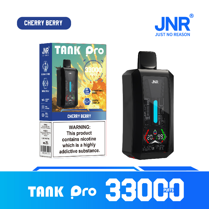 JNR TANK PRO 33000 Puffs Smart Vaping, Unmatched Freshness,Endless Enjoyment,Long-Lasting Vaping - Image 5