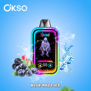 Alternative view of OKSO Magic Mirror 50000 Puffs , RGB LED Light, Type-C Rechargeable, Built-in Child Lock, Multiple Nicotine Options (0%/2%/3%/5%)