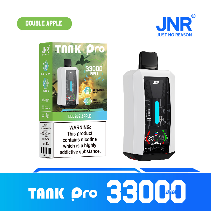 JNR TANK PRO 33000 Puffs Smart Vaping, Unmatched Freshness,Endless Enjoyment,Long-Lasting Vaping - Image 7