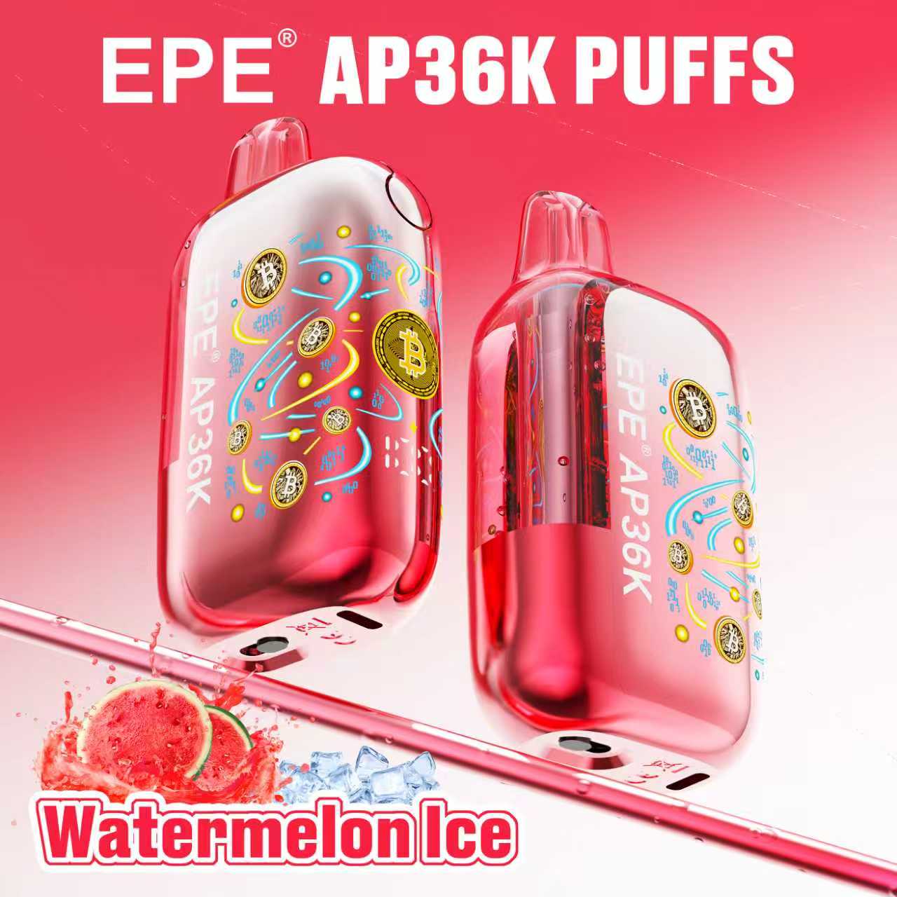 EPE AP36000 Puffs Disposable , Adjustable Airflow, Bitcoin-Inspired Exterior, Available in 10 Flavor Options - Image 7