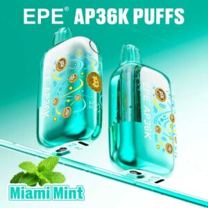 EPE AP36000 Puffs Disposable , Adjustable Airflow, Bitcoin-Inspired Exterior, Available in 10 Flavor Options