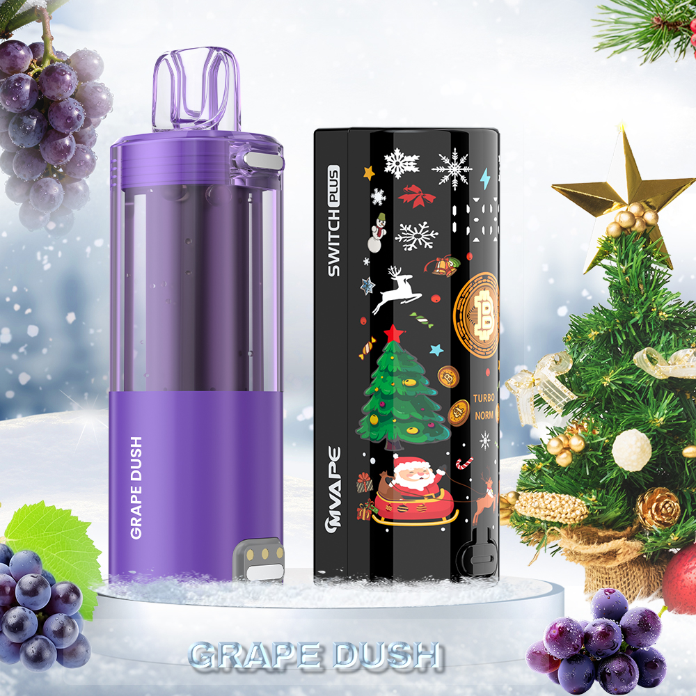 CRYSTAL MARY D40 30000 Puffs , Magnetic Pod System , Digital Screen , Xmas Special Edition - Image 4