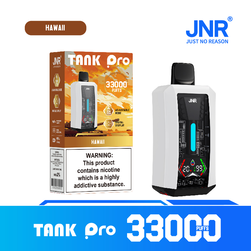 JNR TANK PRO 33000 Puffs Smart Vaping, Unmatched Freshness,Endless Enjoyment,Long-Lasting Vaping - Image 8