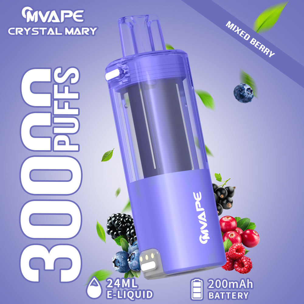 CRYSTAL MARY D40 30000 Puffs Replacement Pods, Device Not Included - Image 3