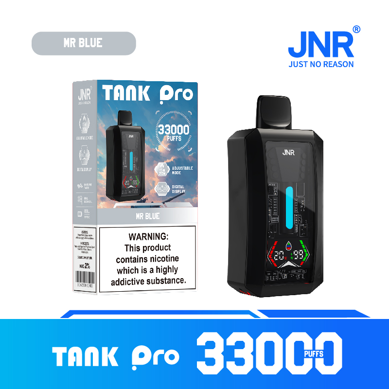 JNR TANK PRO 33000 Puffs Smart Vaping, Unmatched Freshness,Endless Enjoyment,Long-Lasting Vaping - Image 9