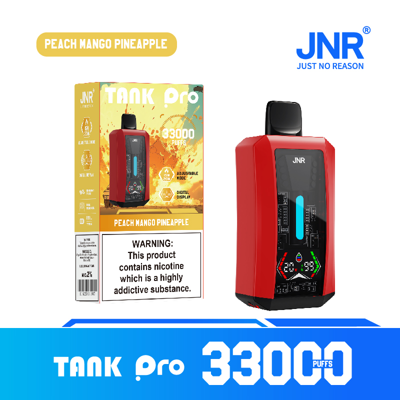 JNR TANK PRO 33000 Puffs Smart Vaping, Unmatched Freshness,Endless Enjoyment,Long-Lasting Vaping - Image 10
