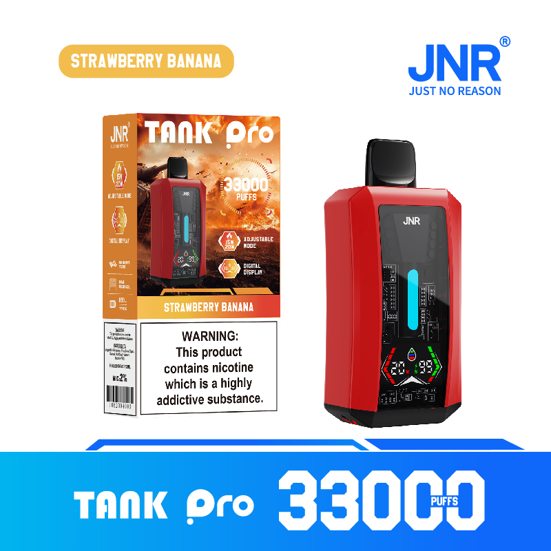 JNR TANK PRO 33000 Puffs Smart Vaping, Unmatched Freshness,Endless Enjoyment,Long-Lasting Vaping - Image 11