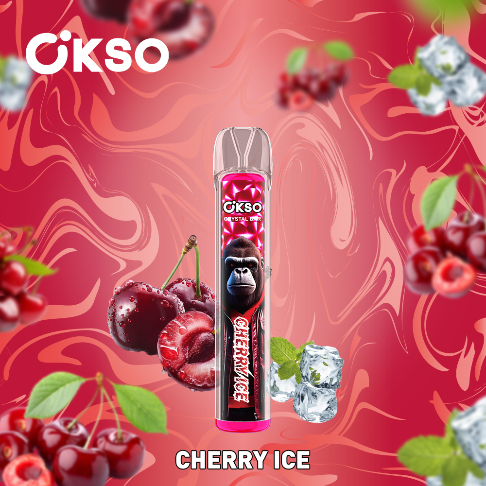 OKSO Crystal Bar 800 Puffs , 2ml E-liquid, 400mAh Battery, Mesh Coil, 0%/2%/3%/5% Nicotine Available - Image 11