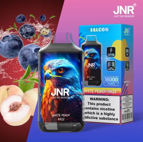 JNR Falcon Approx 16000 Puffs , Crystal Craft Design, High Puff Disposable Vape King - Image 13