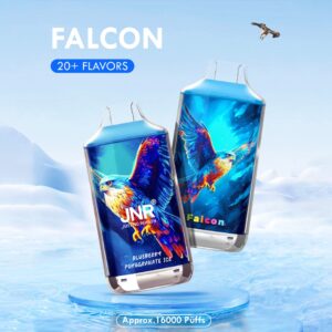 JNR Falcon Approx 16000 Puffs , Crystal Craft Design, High Puff Disposable Vape King