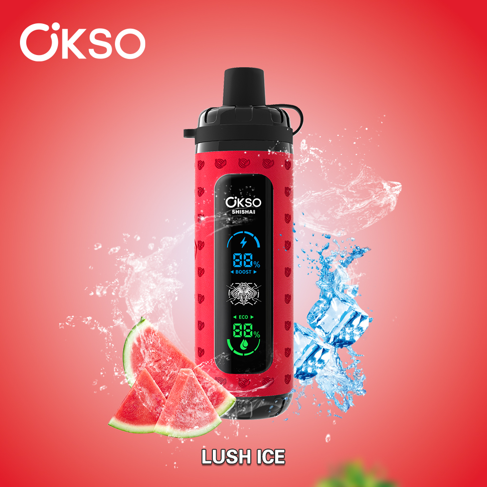 OKSO Shisha Max 40000 Puffs , 800mAh Built-in Battery, Adjustable Airflow, 0%/2%/3%/5% Nicotine Optional - Image 5
