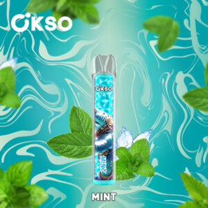 OKSO Crystal Bar 800 Puffs , 2ml E-liquid, 400mAh Battery, Mesh Coil, 0%/2%/3%/5% Nicotine Available