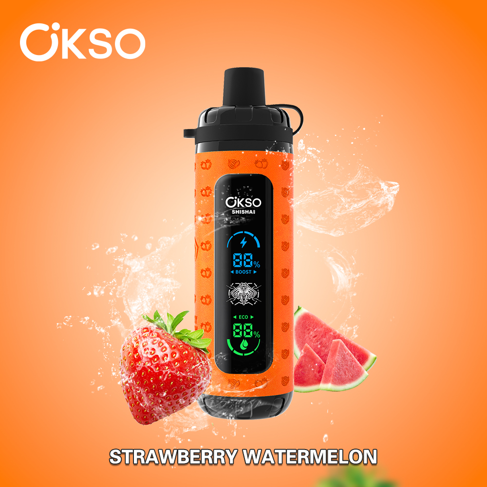 OKSO Shisha Max 40000 Puffs , 800mAh Built-in Battery, Adjustable Airflow, 0%/2%/3%/5% Nicotine Optional - Image 9
