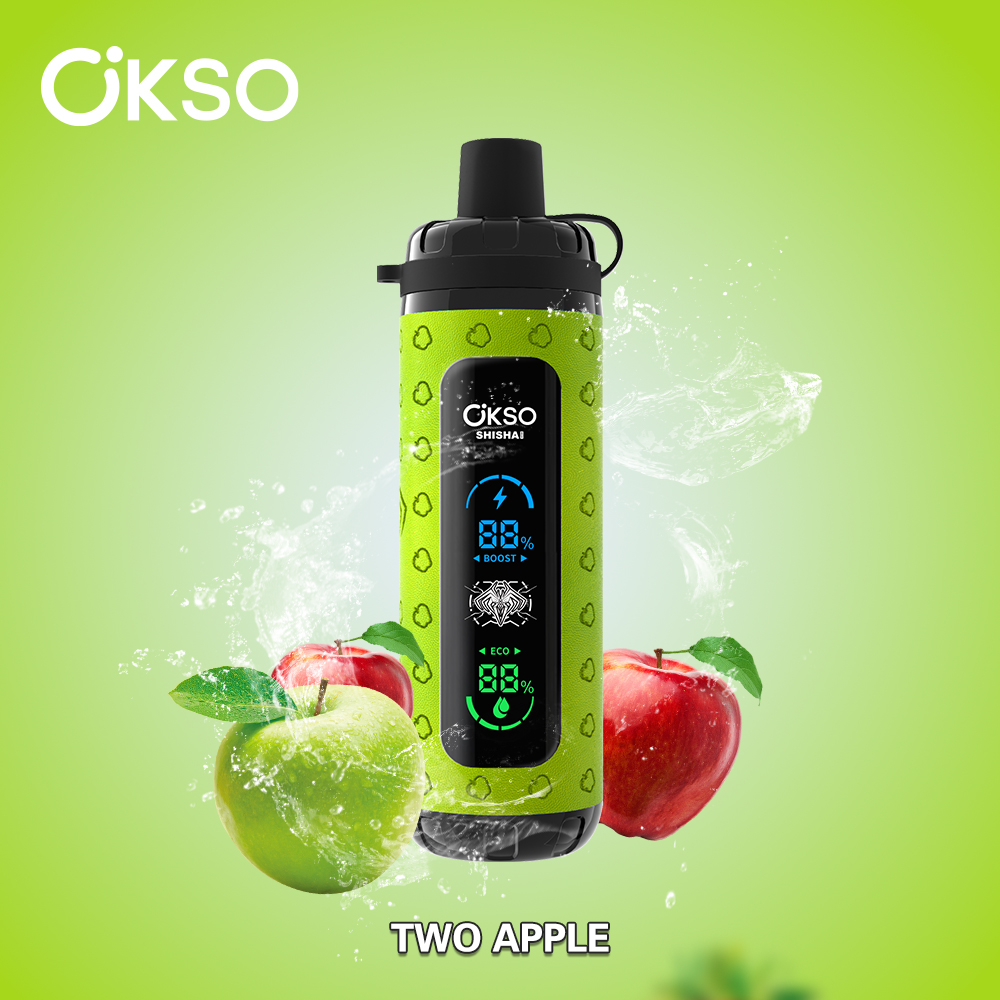 OKSO Shisha Max 40000 Puffs , 800mAh Built-in Battery, Adjustable Airflow, 0%/2%/3%/5% Nicotine Optional - Image 10