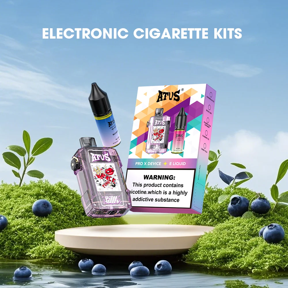 ATVS DE012 Kit , Device + Pod Pre-filled with E-liquid, Replaceable Pod System for Long-Term Use