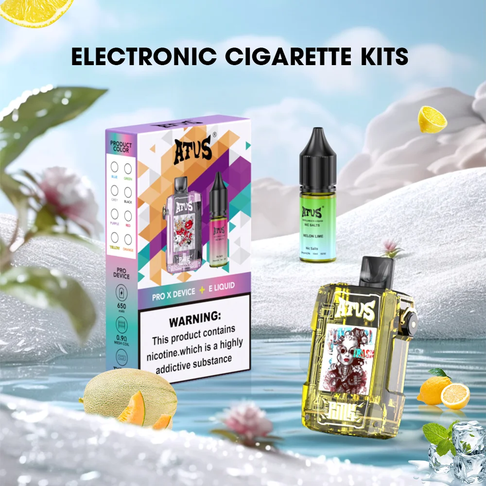 ATVS DE012 Kit , Device + Pod Pre-filled with E-liquid, Replaceable Pod System for Long-Term Use - Image 4