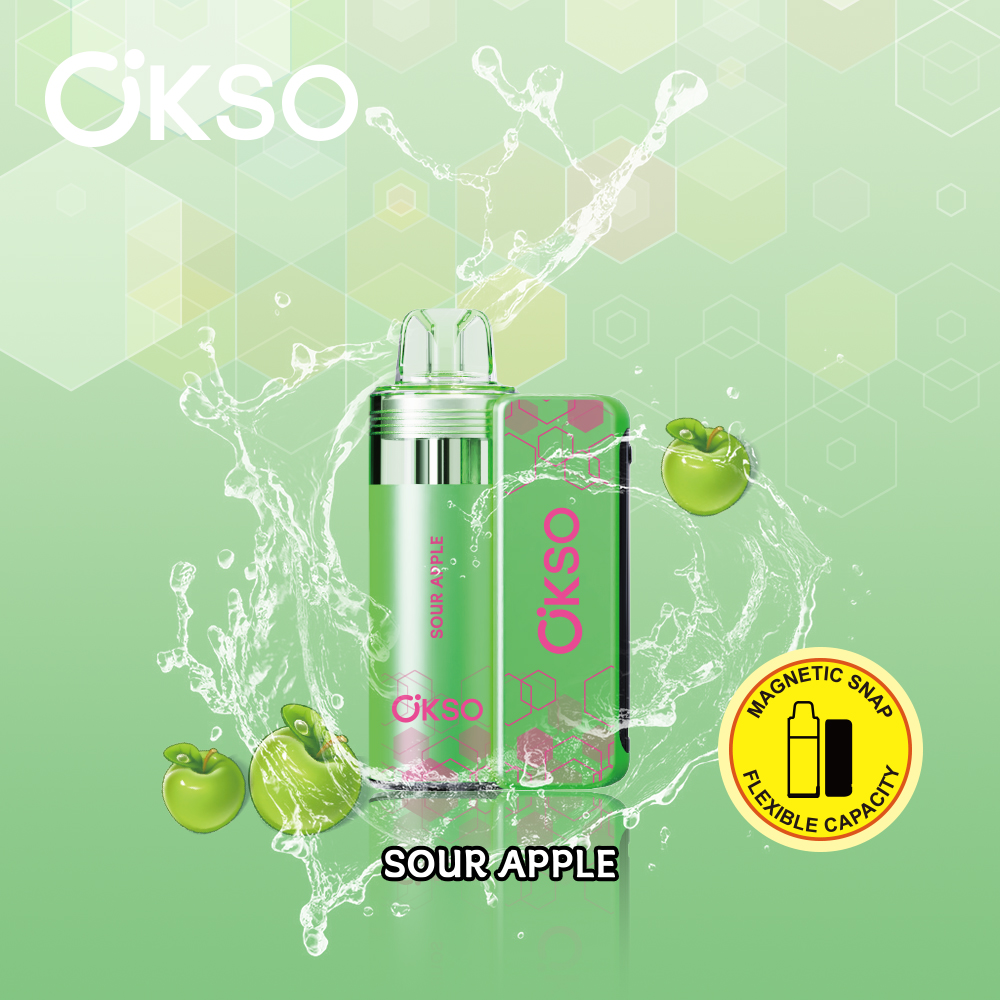 OKSO Switch Kit 50000 Puffs ,Magnetic Replaceable Pod, LED Display, Adjustable Airflow, 0%/2%/3%/5% Nicotine Optional - Image 11