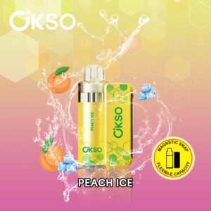 OKSO Switch Kit 50000 Puffs ,Magnetic Replaceable Pod, LED Display, Adjustable Airflow, 0%/2%/3%/5% Nicotine Optional
