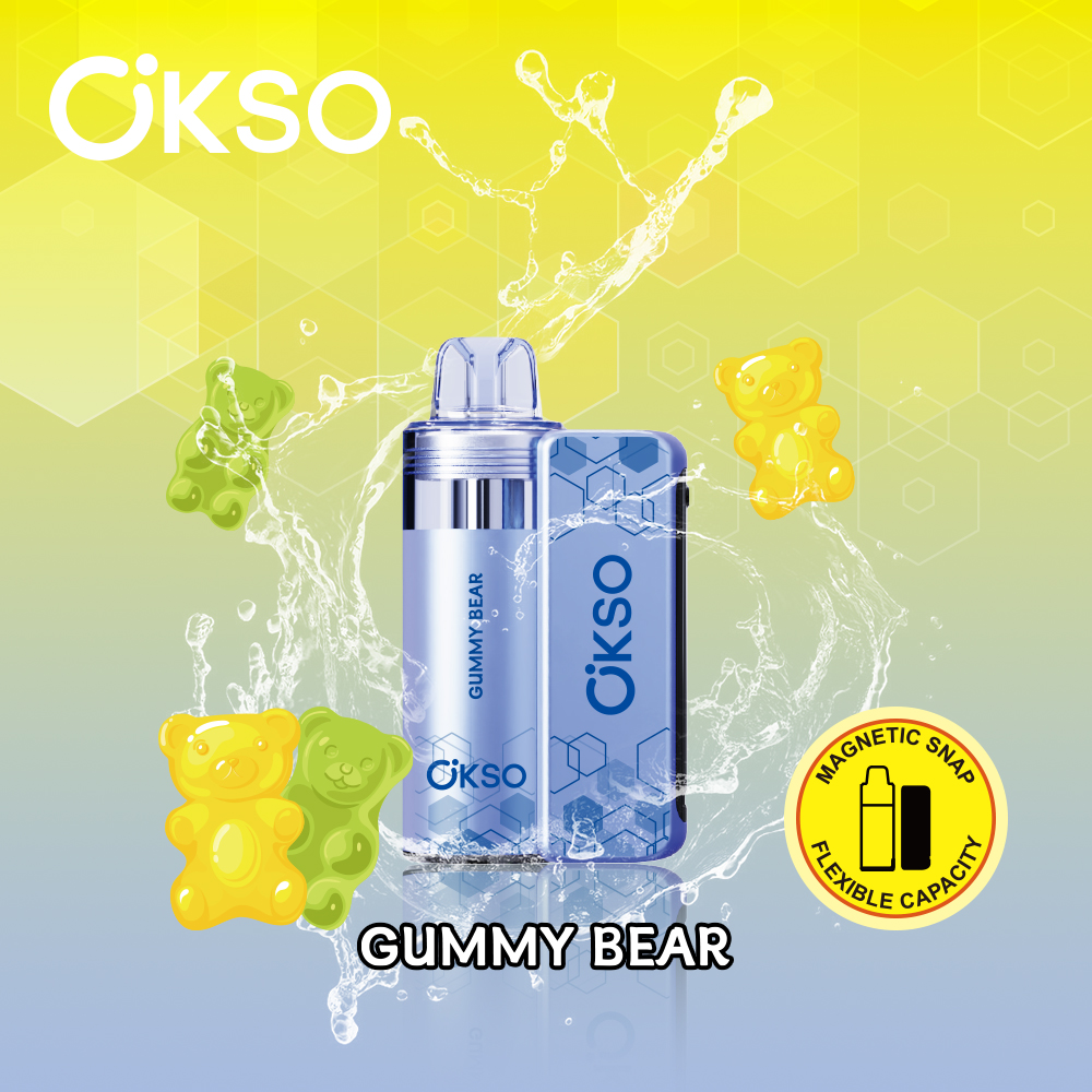 OKSO Switch Kit 50000 Puffs ,Magnetic Replaceable Pod, LED Display, Adjustable Airflow, 0%/2%/3%/5% Nicotine Optional - Image 4