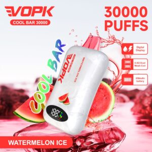 Alternative view of VOPK COOL BAR 30000 Puffs Rechargeable Disposable Vape With Digital Screen Display Type-C Charging Wholesale