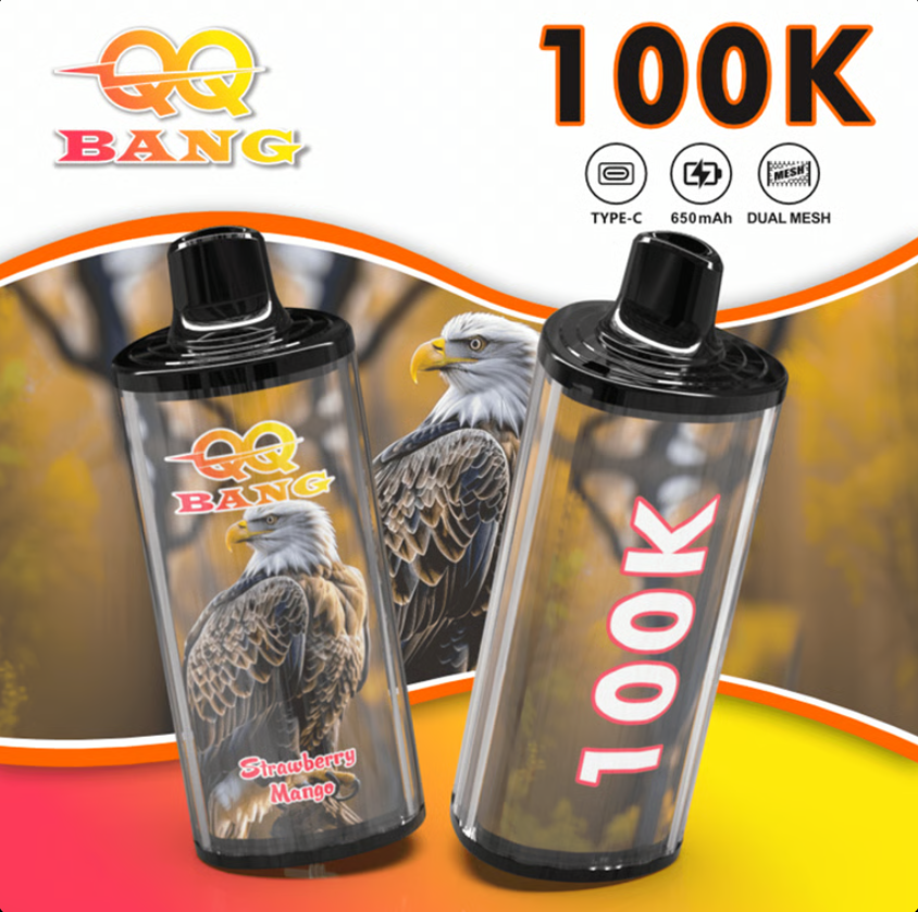 Bang 100K Disposable Vape – High-Capacity Vape with Up to 100,000 Puffs, Independent Flavor Chamber & Rechargeable Long-Lasting Performance - Image 3