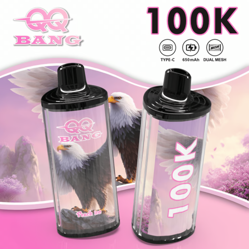 Bang 100K Disposable Vape – High-Capacity Vape with Up to 100,000 Puffs, Independent Flavor Chamber & Rechargeable Long-Lasting Performance - Image 13