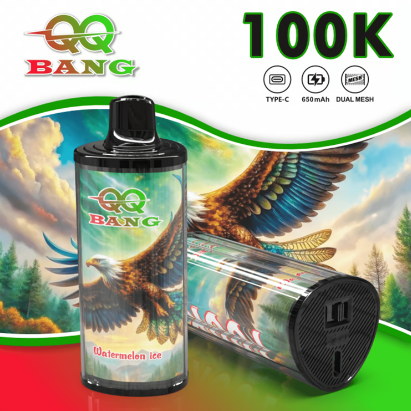 Bang 100K Disposable Vape – High-Capacity Vape with Up to 100,000 Puffs, Independent Flavor Chamber & Rechargeable Long-Lasting Performance - Image 12