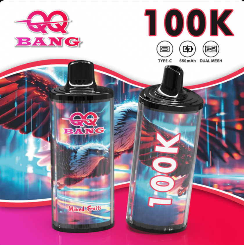 Bang 100K Disposable Vape – High-Capacity Vape with Up to 100,000 Puffs, Independent Flavor Chamber & Rechargeable Long-Lasting Performance - Image 11