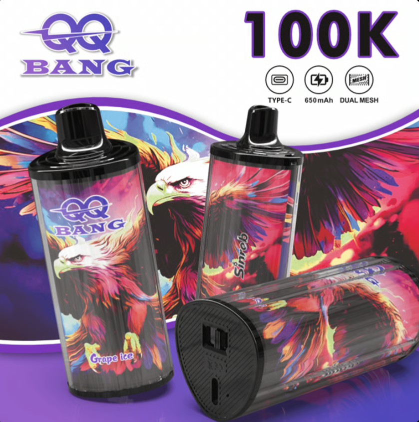 Bang 100K Disposable Vape – High-Capacity Vape with Up to 100,000 Puffs, Independent Flavor Chamber & Rechargeable Long-Lasting Performance - Image 7
