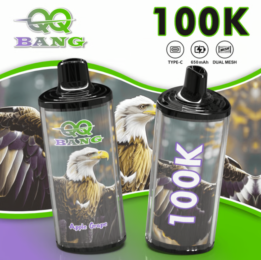 Bang 100K Disposable Vape – High-Capacity Vape with Up to 100,000 Puffs, Independent Flavor Chamber & Rechargeable Long-Lasting Performance - Image 6