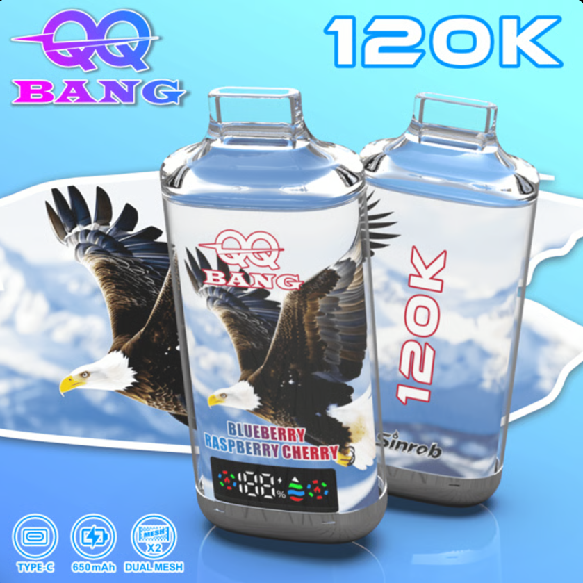 Bang 120K Crystal Disposable Vape – Long-Lasting Device with Up to 120,000 Puffs and Multiple Flavor Options - Image 4