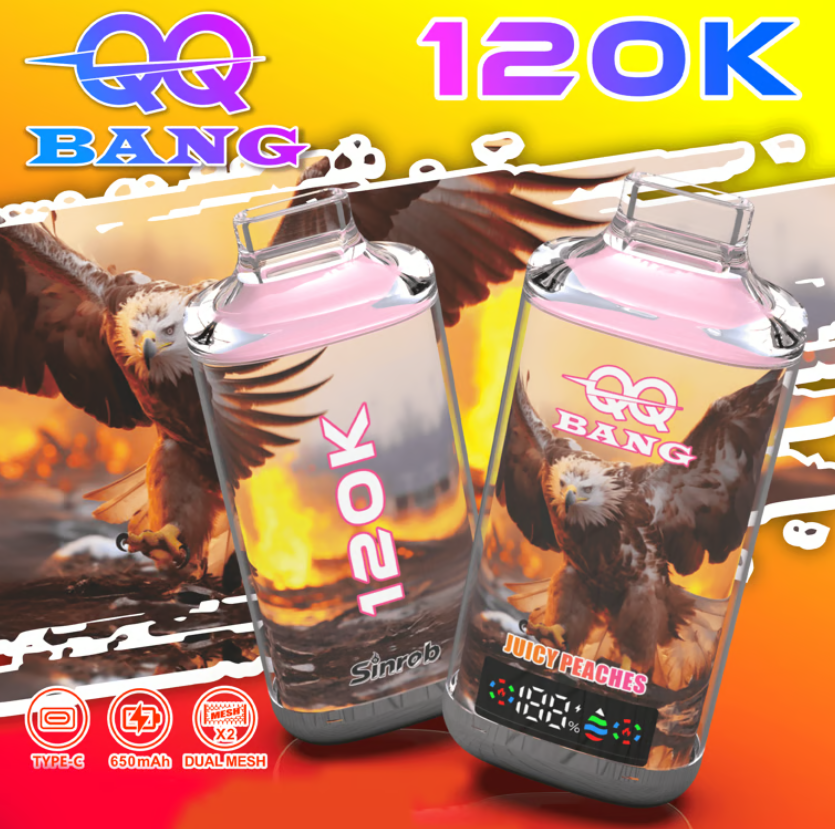 Bang 120K Crystal Disposable Vape – Long-Lasting Device with Up to 120,000 Puffs and Multiple Flavor Options - Image 2