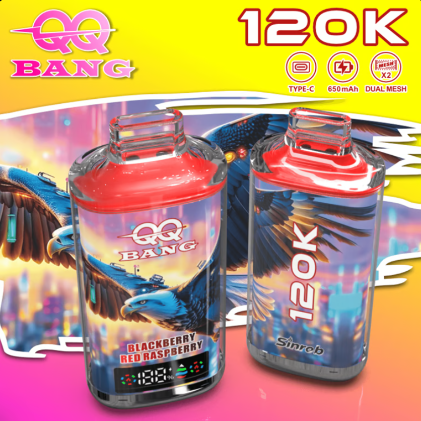Bang 120K Crystal Disposable Vape – Long-Lasting Device with Up to 120,000 Puffs and Multiple Flavor Options - Image 12